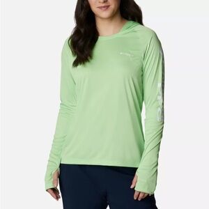 Columbia Women's Green Long Sleeve Top